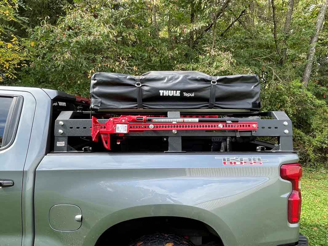 Fishbone Offroad Short Bed Half Height Tackle Rack for 1988 & Up GM Pickup FB21322