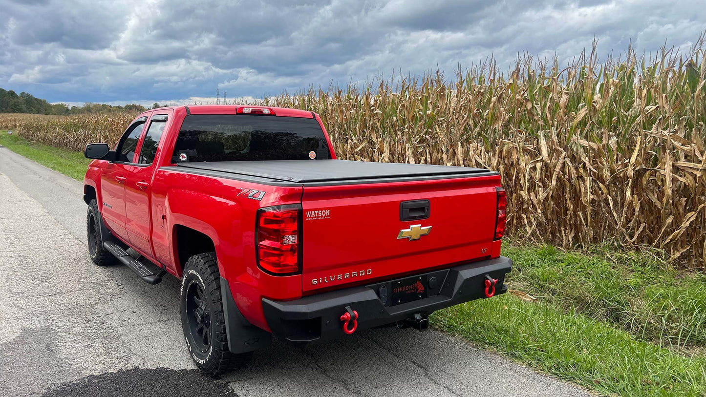 Fishbone Offroad Oval Side Steps for 2014-2019 GM Pickups FB21382