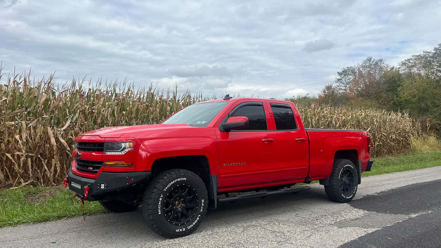 Fishbone Offroad Oval Side Steps for 2014-2019 GM Pickups FB21382