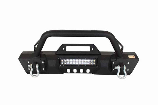 Fishbone Offroad Front Stubby Winch Bumper 2007-2018 Jeep Wrangler FB22004