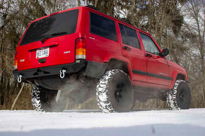 Fishbone Offroad Bullhead Rear Bumper for 1987-2001 Jeep Cherokee FB22079