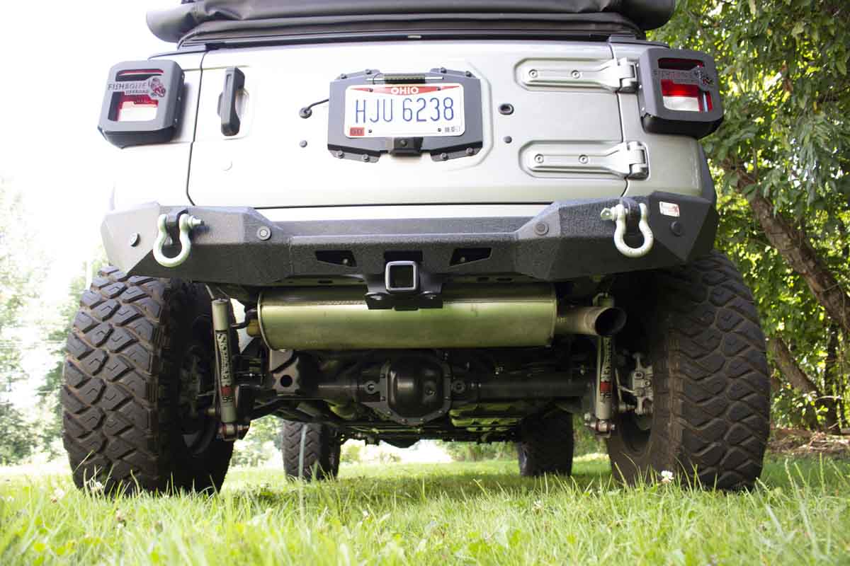 Fishbone Offroad Mako Rear Bumper 2018 & Up Jeep Wrangler FB22089