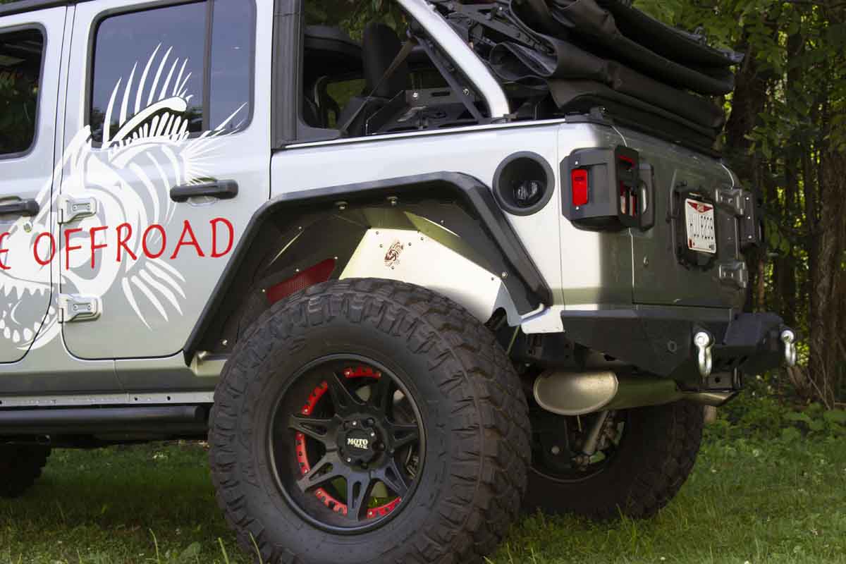 Fishbone Offroad Mako Rear Bumper 2018 & Up Jeep Wrangler FB22089