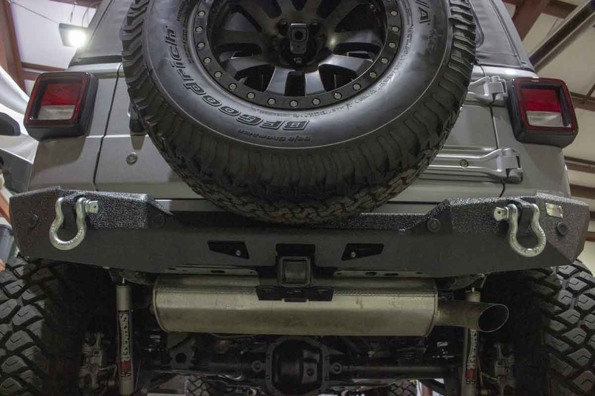 Fishbone Offroad Mako Rear Bumper 2018 & Up Jeep Wrangler FB22089