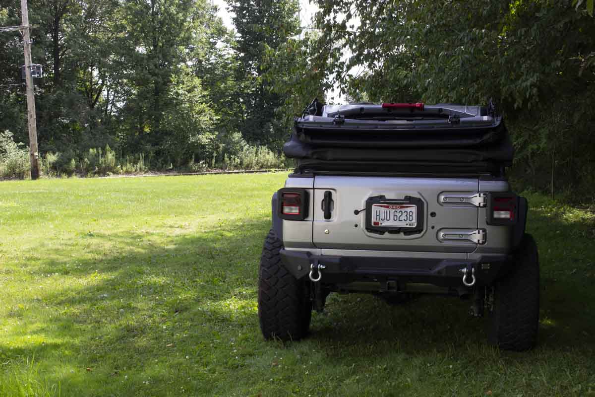 Fishbone Offroad Mako Rear Bumper 2018 & Up Jeep Wrangler FB22089