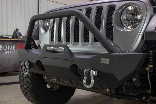 Fishbone Offroad Mako Front Bumper for 2018 & Up Jeep Wrangler/Gladiator FB22090