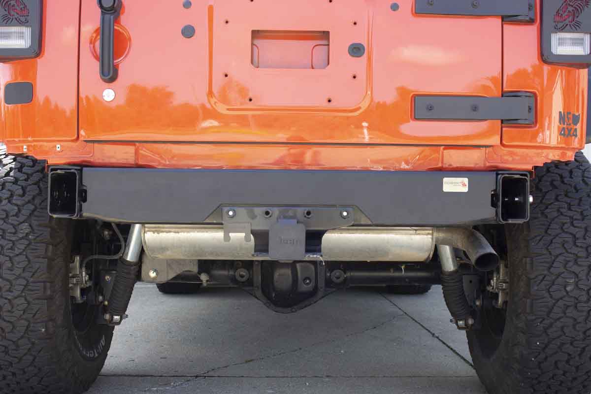 Fishbone Offroad Rear Bumper Delete for 2007-2018 Jeep Wrangler FB22135