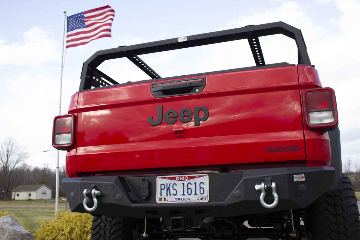 Fishbone Offroad 2020-Up Jeep Gladiator JT Mako Rear Bumper FB22149