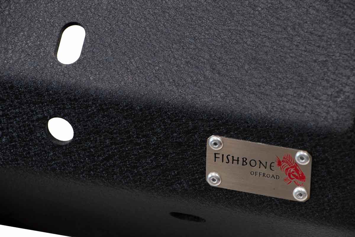 Fishbone Offroad Front Stubby Winch Bumper for 2018 & Up Jeep Wrangler/Gladiator FB22178