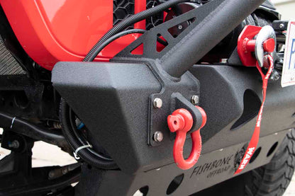 Fishbone Offroad Front Stubby Winch Bumper for 2018 & Up Jeep Wrangler/Gladiator FB22178