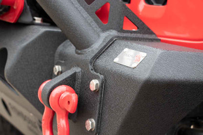 Fishbone Offroad Front Stubby Winch Bumper for 2018 & Up Jeep Wrangler/Gladiator FB22178