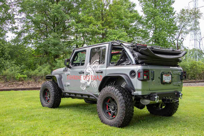 Fishbone Offroad Rear Bumper Delete for 2018-Up Jeep Wrangler FB22179