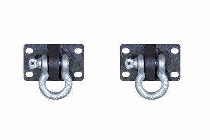 Fishbone Offroad Barracuda D-ring Mount Set For 2007 & Up Jeep Wrangler & 2020-Current Jeep Gladiator FB22344