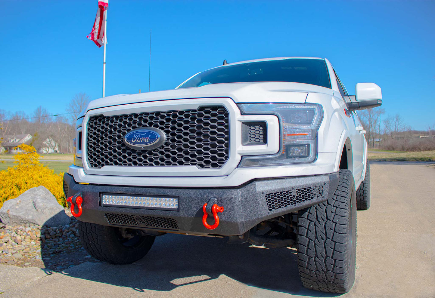 Fishbone Offroad Pelican Front Bumper for 2018-2020 Ford F-150 FB22390