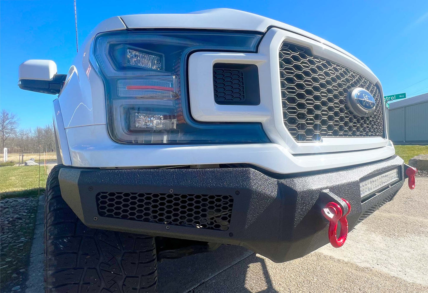 Fishbone Offroad Pelican Front Bumper for 2018-2020 Ford F-150 FB22390