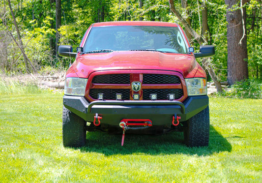 Fishbone Offroad Front Bumper for 2013 & Up Dodge Ram FB22397