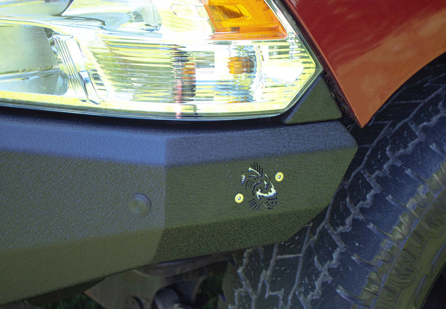 Fishbone Offroad Front Bumper for 2013 & Up Dodge Ram FB22397