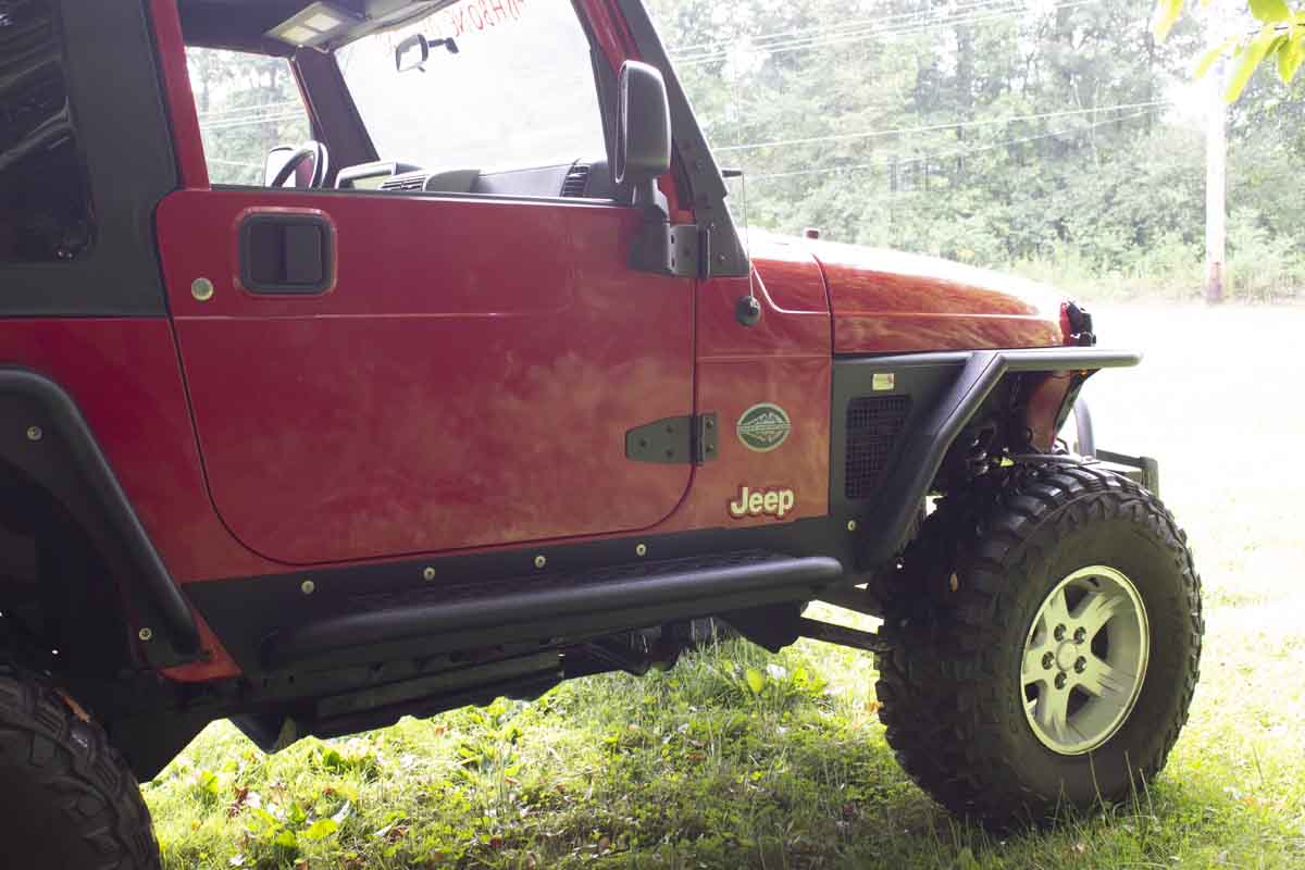 Fishbone Offroad Rock Sliders for 1997-2006 Jeep Wrangler FB23028