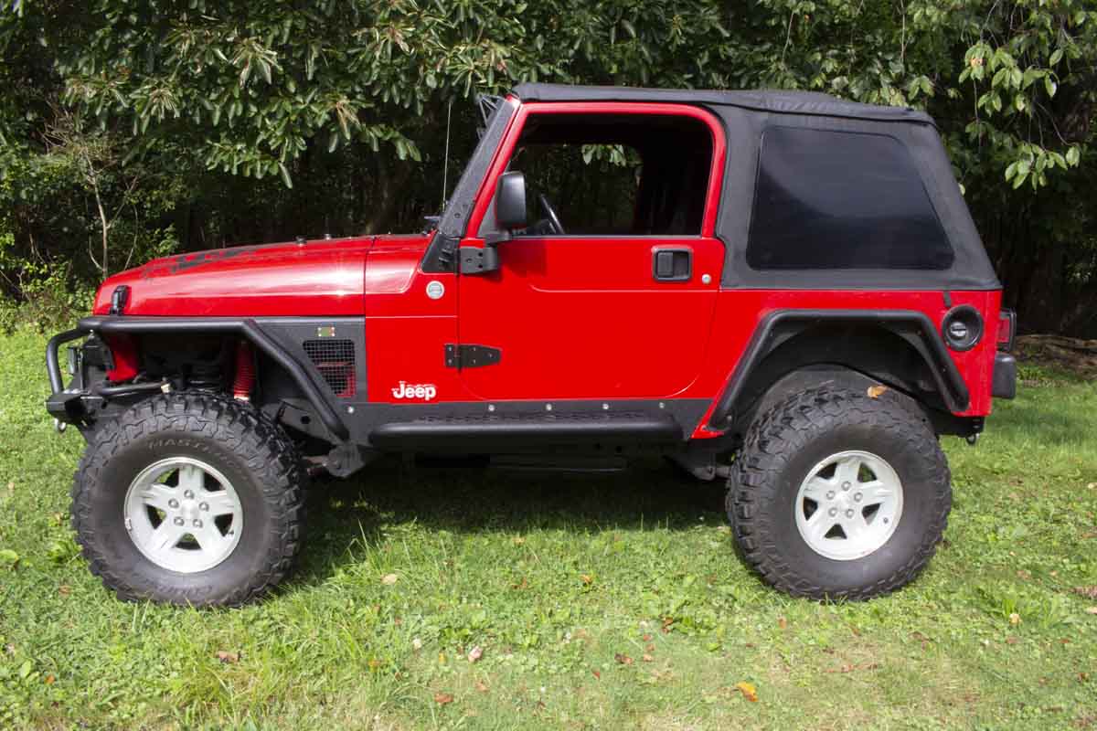 Fishbone Offroad Rock Sliders for 1997-2006 Jeep Wrangler FB23028