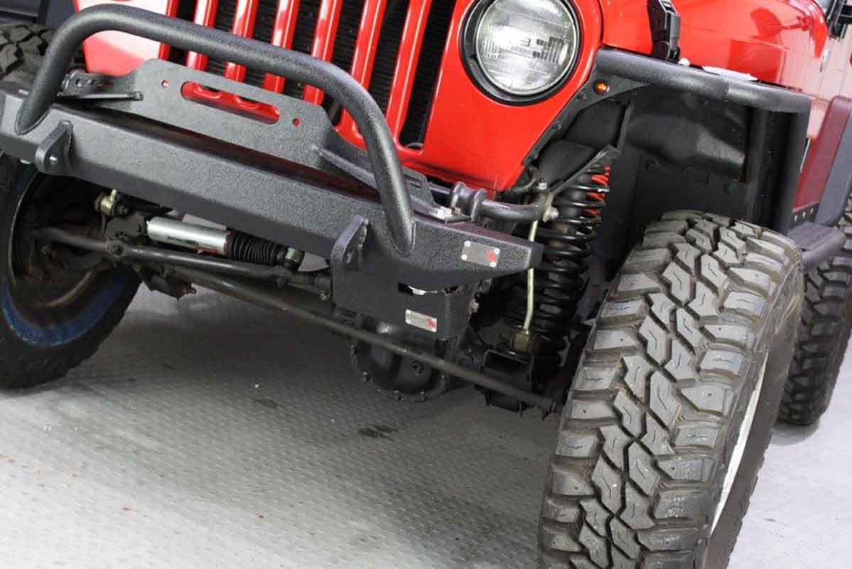 Fishbone Offroad Steering Box Skid Plate for 1997-2006 Jeep Wrangler FB23065