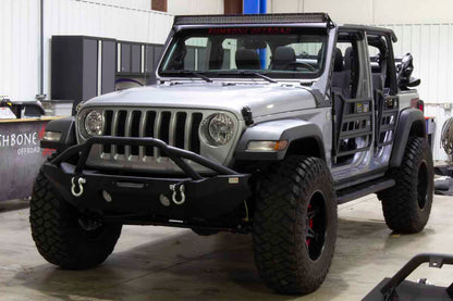 Fishbone Offroad Step Sliders 2018-2027 Jeep Wrangler JLU FB23083