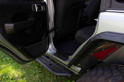 Fishbone Offroad Step Sliders 2018-2027 Jeep Wrangler JLU FB23083