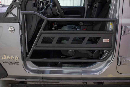 Fishbone Offroad Front Tube Doors for 2018 & Up Jeep Wrangler JL, Wrangler JLU & 2020 & Up Jeep Gladiator JT FB24087