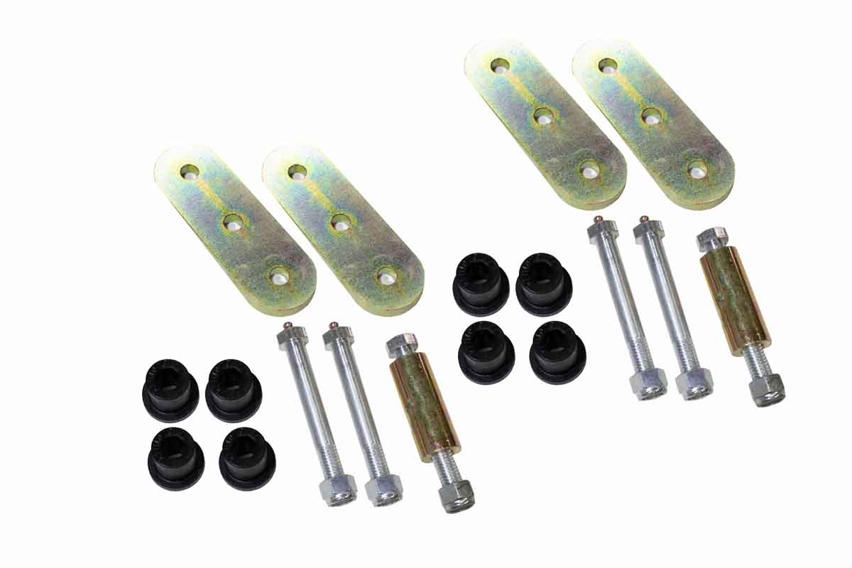 Fishbone Offroad Front Greaseable Shackles for 1976-1986 Jeep CJ7 FB27225