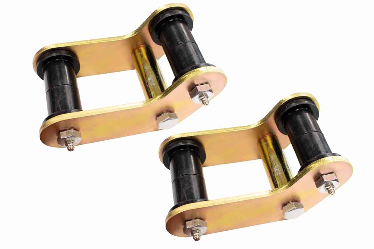 Fishbone Offroad Rear Boomerang Shackles for 1987-1995 Jeep Wrangler FB27251