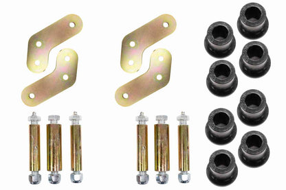Fishbone Offroad Rear Boomerang Shackles for 1987-1995 Jeep Wrangler FB27251