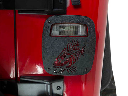 Fishbone Offroad Tail Light Covers for 1976-2006 Jeep CJ & Wrangler FB31044