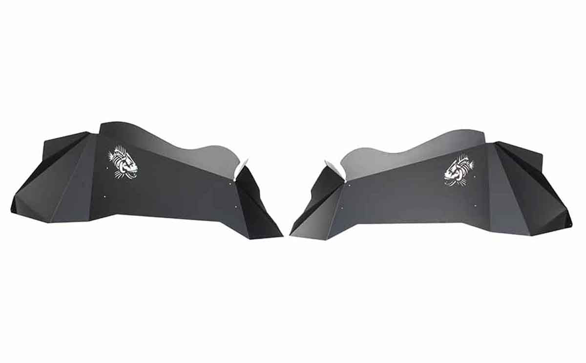Fishbone Offroad Aluminum Inner Fenders for 2007-2018 Jeep Wrangler FB33073