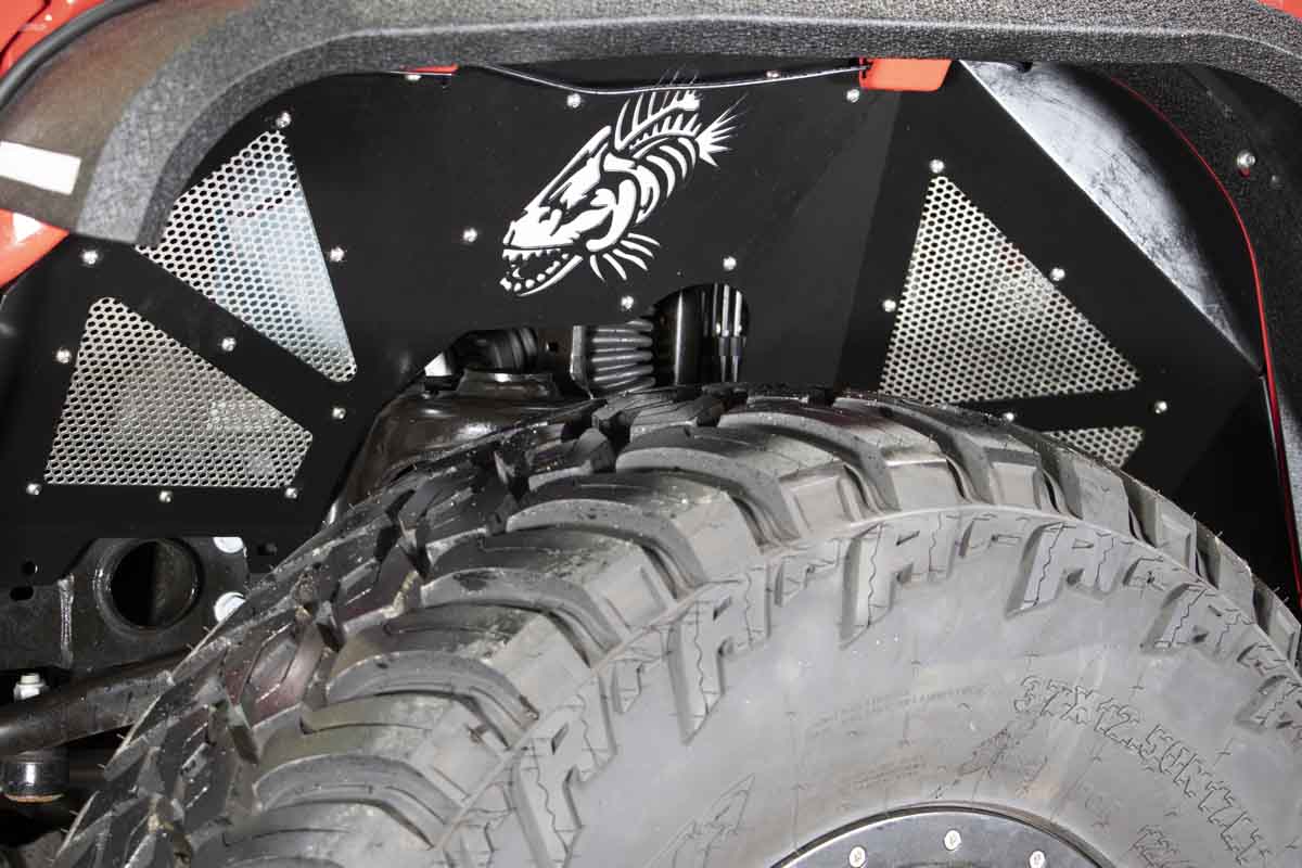 Fishbone Offroad Inner Fenders Legacy Model for 2018 & Up Jeep Wrangler FB33130
