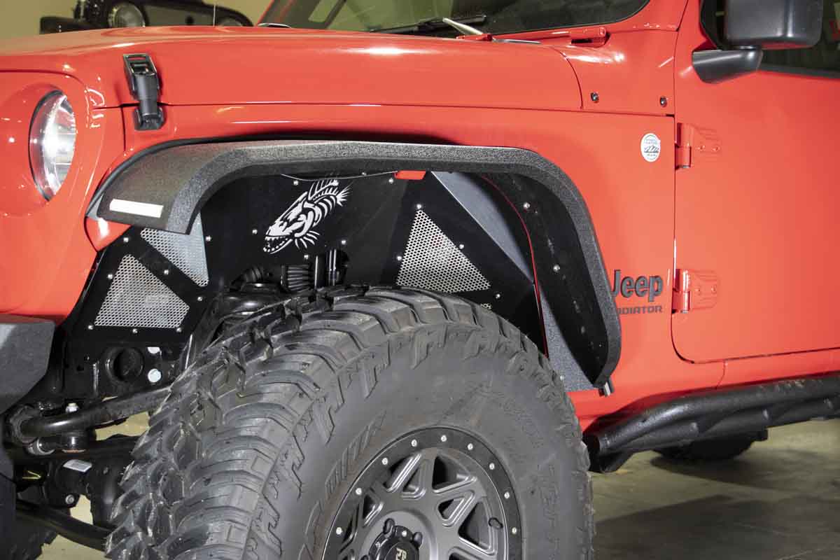 Fishbone Offroad Inner Fenders Legacy Model for 2018 & Up Jeep Wrangler FB33130
