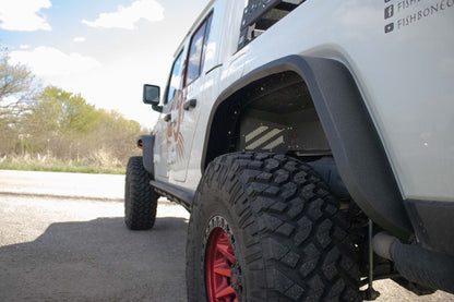 Fishbone Offroad Rear Aluminum Elite Fenders for 2020 & Up Jeep Gladiator FB33145R