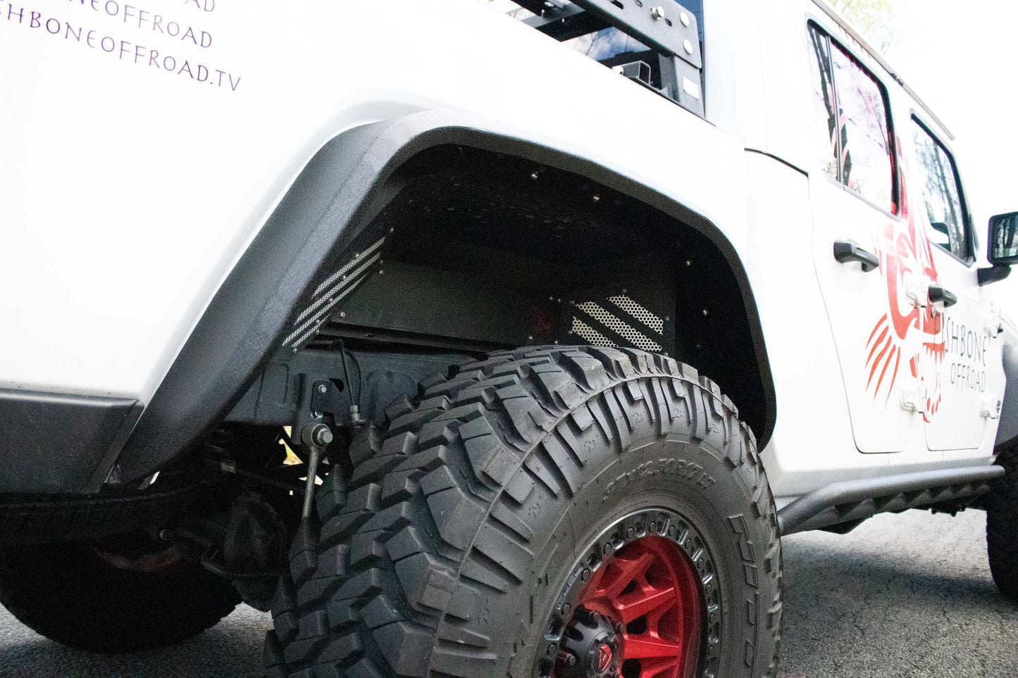 Fishbone Offroad Rear Aluminum Elite Fenders for 2020 & Up Jeep Gladiator FB33145R