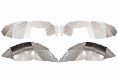 Fishbone Offroad RAW Aluminum Inner Fenders for 2018 & Up Jeep Wrangler/Gladiator FB33192F