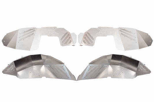 Fishbone Offroad RAW Aluminum Inner Fenders for 2018 & Up Jeep Wrangler/Gladiator FB33192F