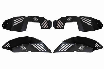 Fishbone Offroad Aluminum Inner Fenders For 2018 & Up Jeep Wrangler FB33193F