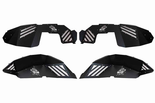 Fishbone Offroad Aluminum Inner Fenders For 2018 & Up Jeep Wrangler FB33193F