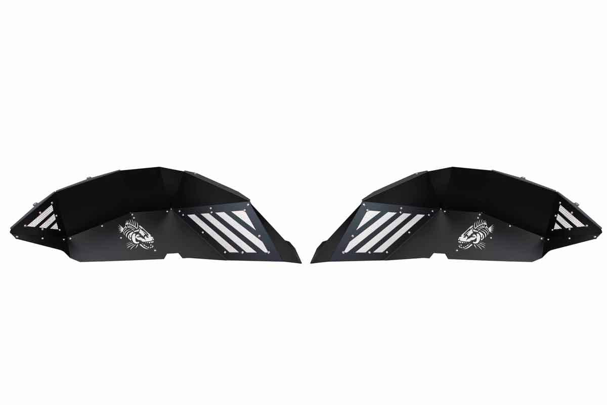 Fishbone Offroad Aluminum Inner Fenders For 2018 & Up Jeep Wrangler FB33193F