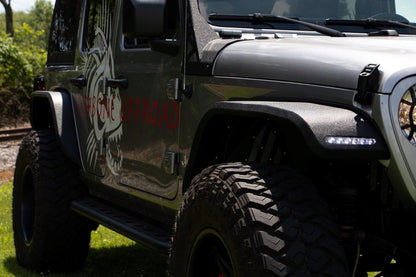 Fishbone Offroad Rear Steel Elite Fenders for 2018 & Up Jeep Wrangler JL FB23194R