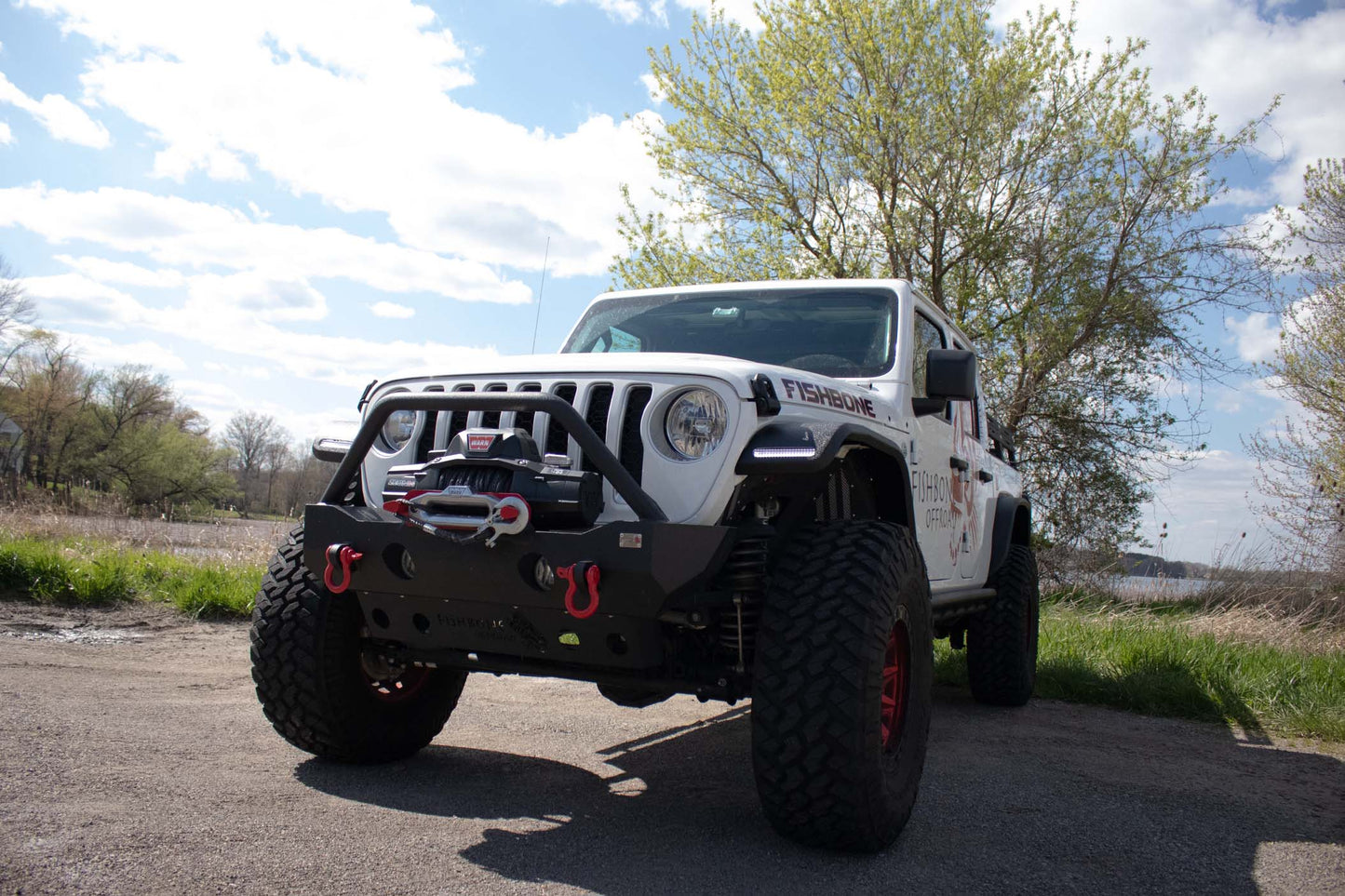 Fishbone Offroad 2018-Current Jeep Wrangler JL, JLU & 2020-Current Jeep JT Gladiator Aluminum Elite Front Fenders FB33455F