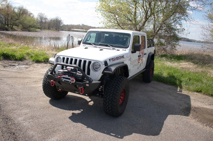 Fishbone Offroad 2018-Current Jeep Wrangler JL, JLU & 2020-Current Jeep JT Gladiator Aluminum Elite Front Fenders FB33455F