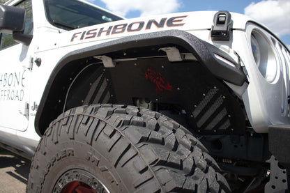 Fishbone Offroad 2018-Current Jeep Wrangler JL, JLU & 2020-Current Jeep JT Gladiator Aluminum Elite Front Fenders FB33455F
