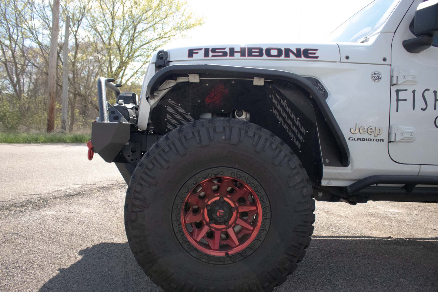 Fishbone Offroad 2018-Current Jeep Wrangler JL, JLU & 2020-Current Jeep JT Gladiator Aluminum Elite Front Fenders FB33455F
