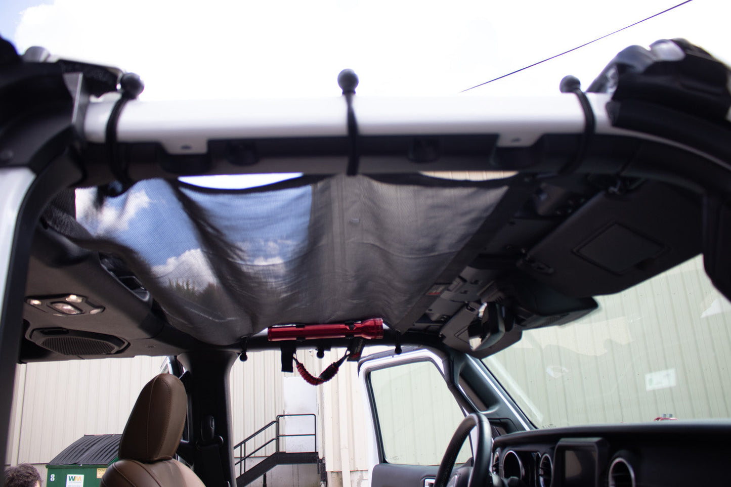 Fishbone Offroad Full Sun Shade for 2018 & Up Jeep Wrangler Unlimited JLU FB51334