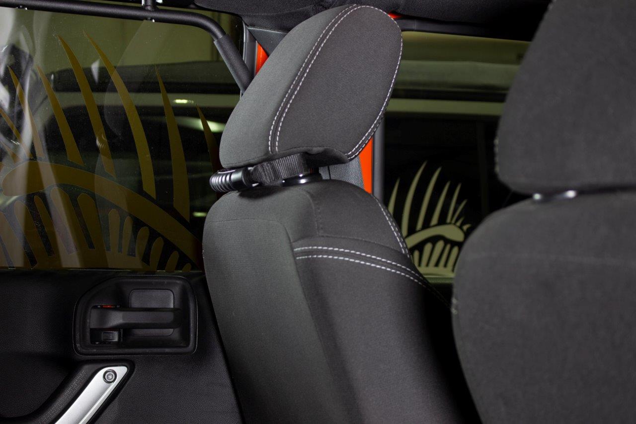 Fishbone Offroad Red Paracord Grab Handles for Head Rest FB55282