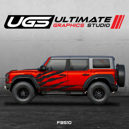 Ford Bronco Scratch Side Graphics