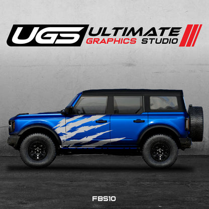 Ford Bronco Scratch Side Graphics